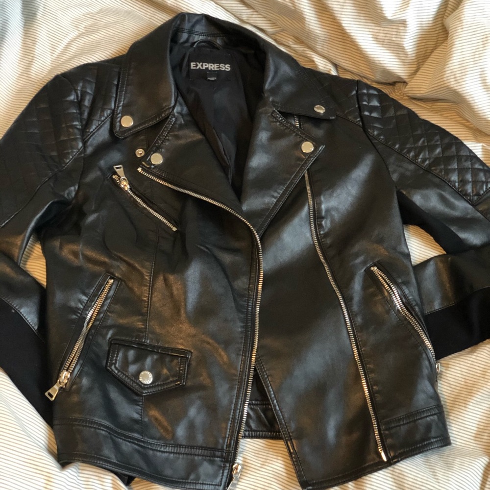 Express Leather Jacket - Picture 4 of 8